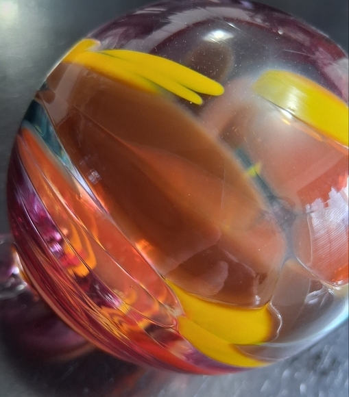 Handcrafted Blown Glass Ornaments/Decor Multicolored    $25ea or 2/$40 - Picture 12 of 16